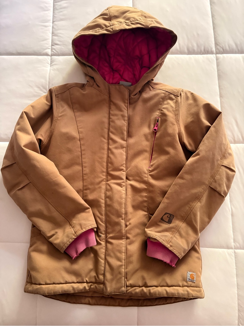 Girls Carhartt Quick Duck Jacket 10/12